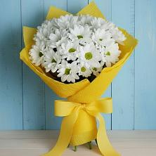 Букет цветов из:  Хризантемы в Сколково