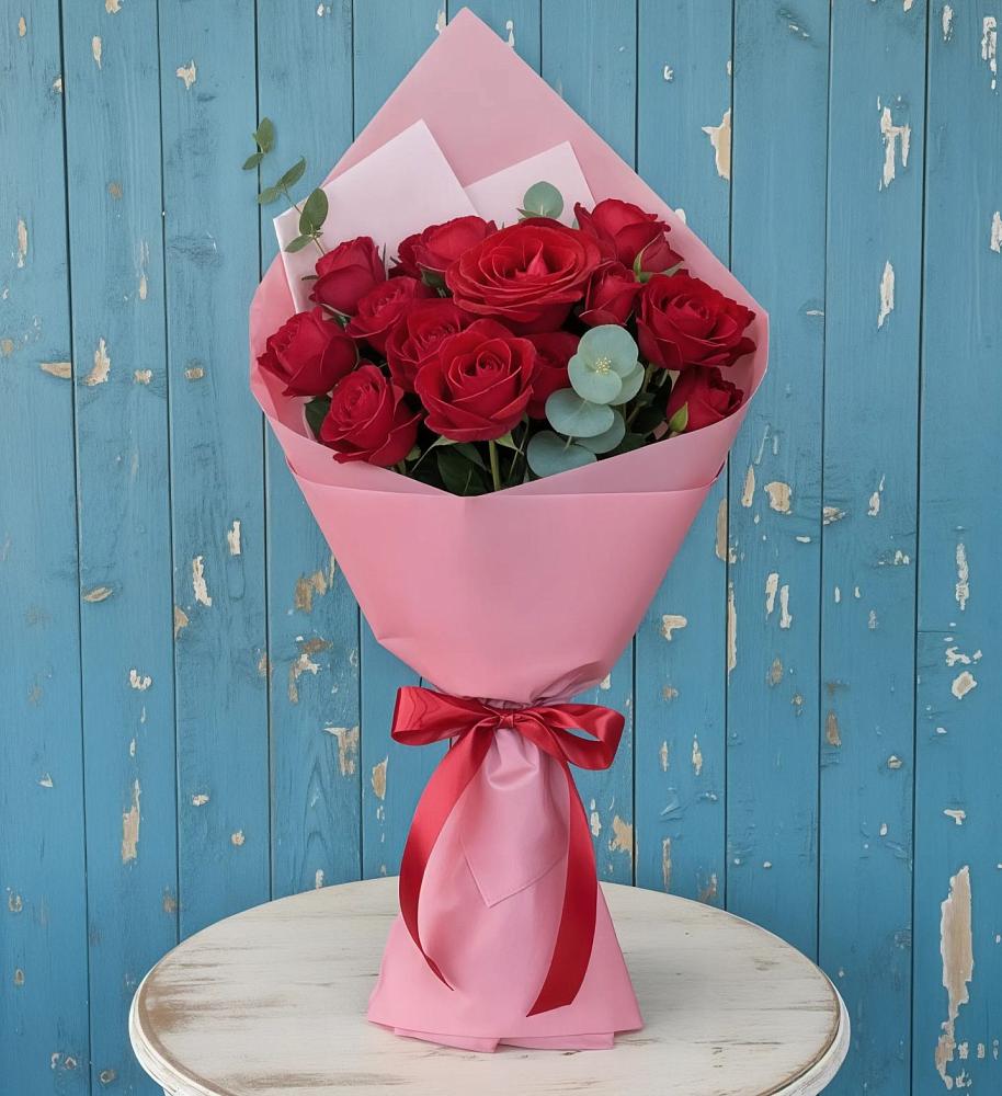 Букет цветов из: Розы в Сколково