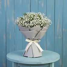 Букет цветов из:  Гипсофила в Сколково