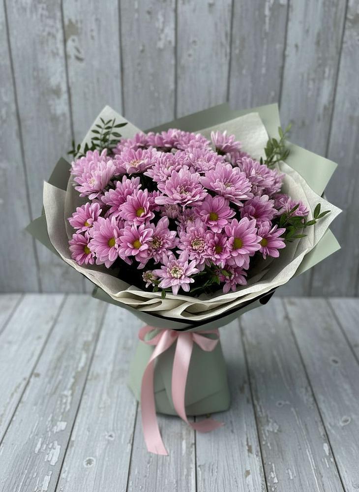 Букет цветов из: Хризантемы в Сколково