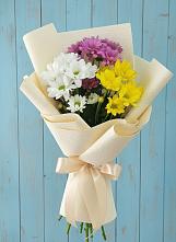 Букет цветов из:  Хризантемы #REPLACE_PRED# Сколково