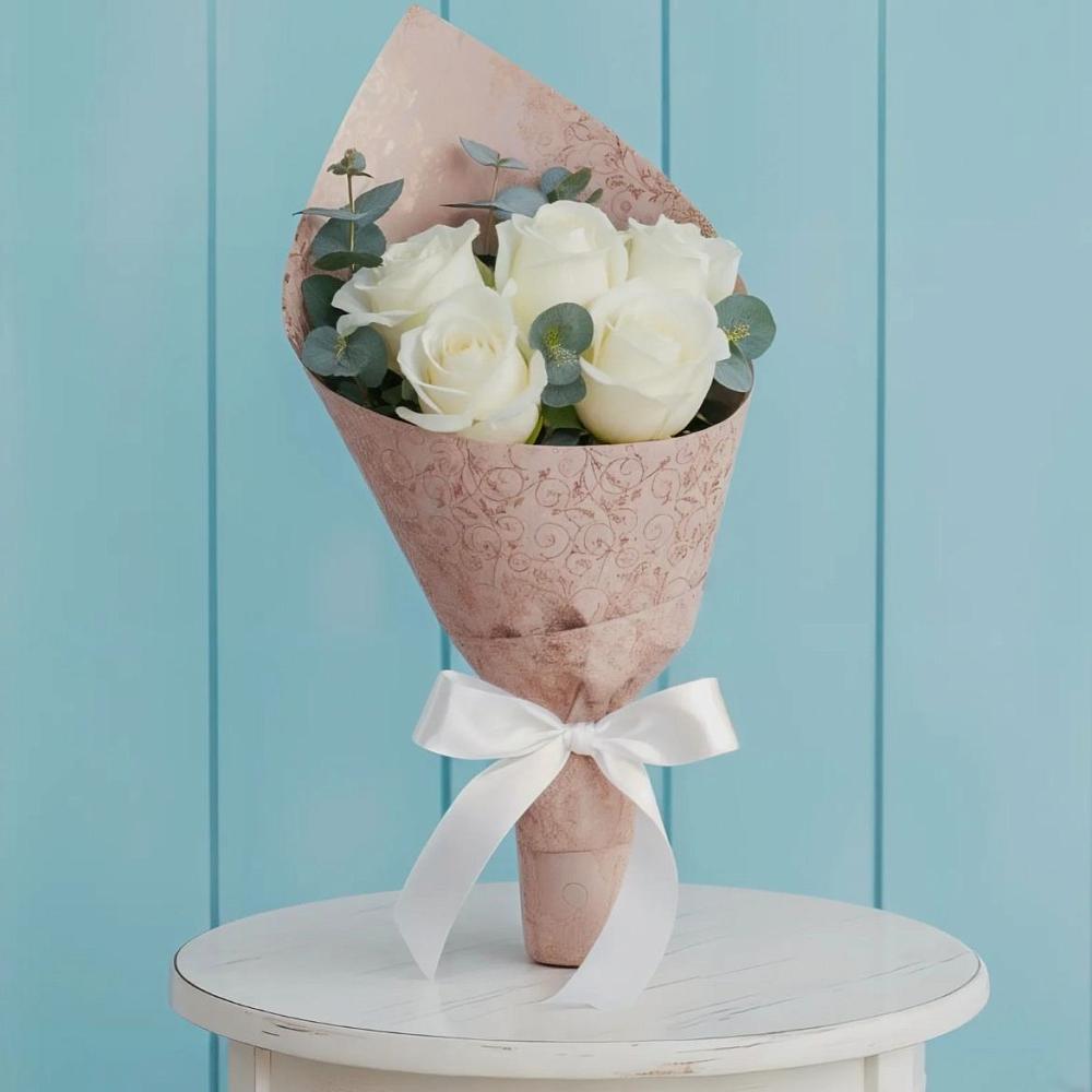 Букет цветов из: Розы в Сколково