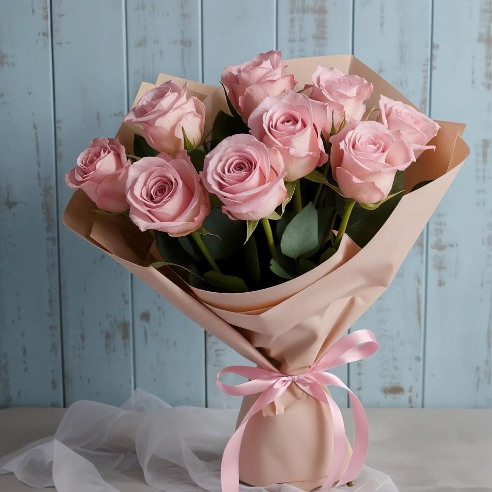 Букет цветов из: Розы в Сколково