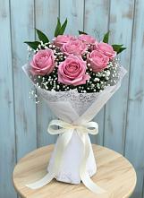 Букет цветов из:  Розы в Сколково
