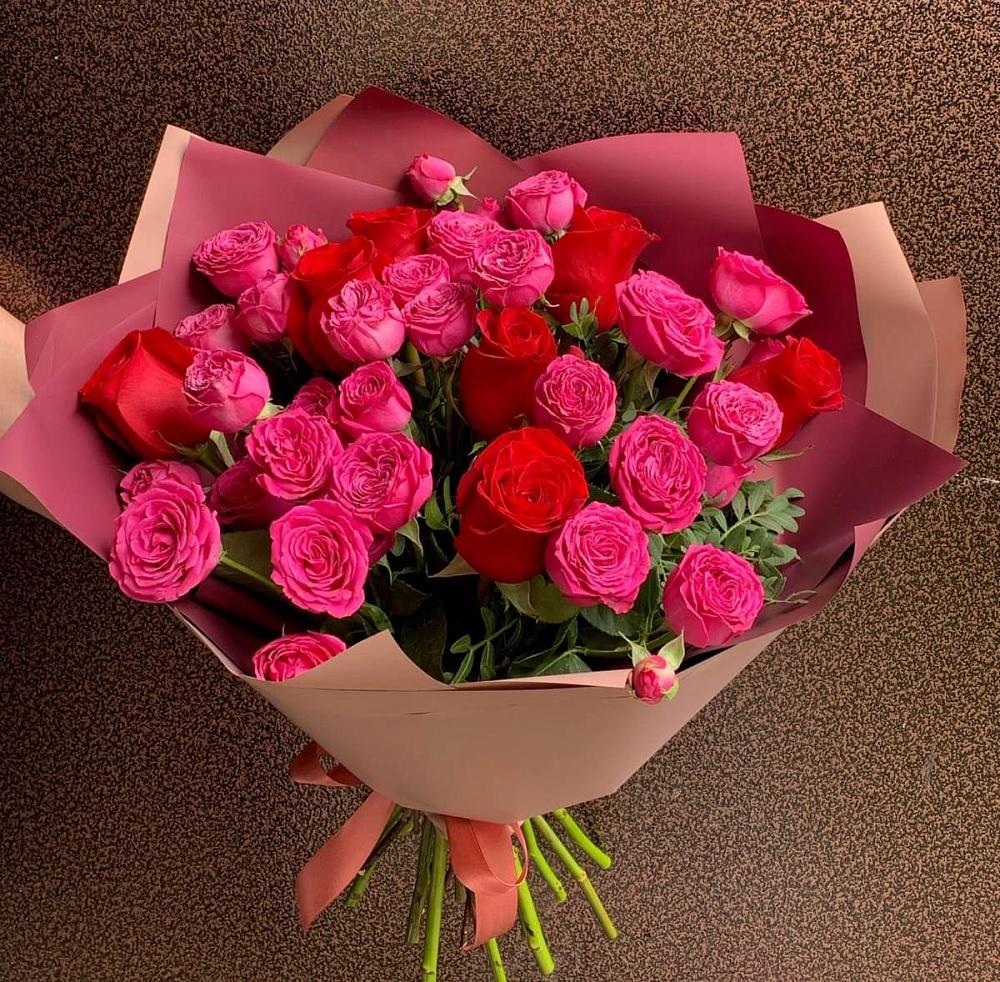 Букет В объятьях нежности в Сколково