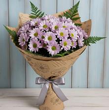 Букет цветов из:  Хризантемы в Сколково
