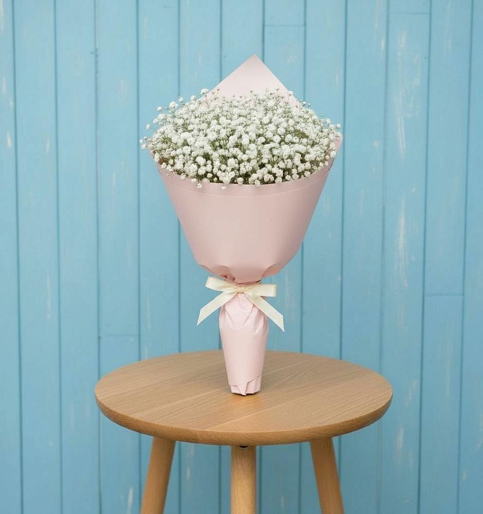 Букет цветов из: Гипсофила в Сколково