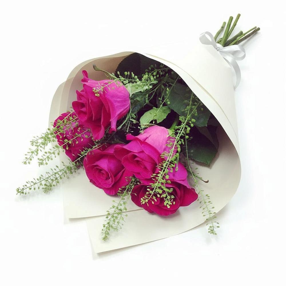 Букет цветов из: Розы в Сколково