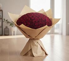 Букет 101 Красная роза в Сколково