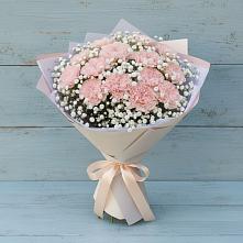 Букет цветов из:  Гвоздики в Сколково