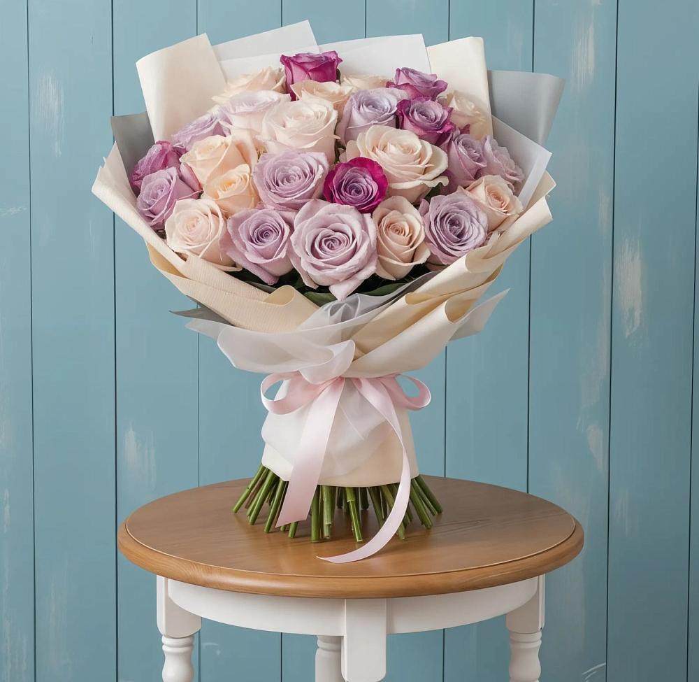 Букет цветов из: Розы в Сколково