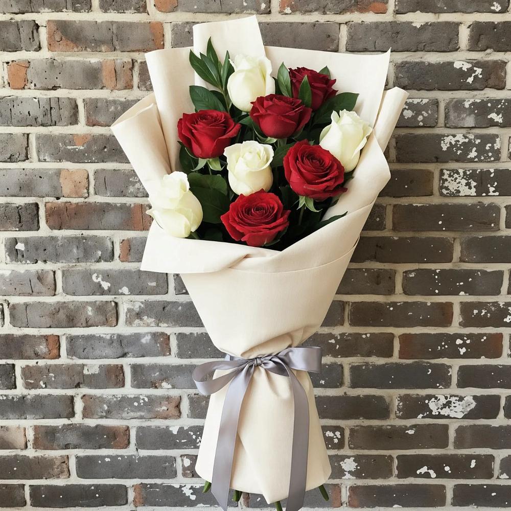 Букет цветов из: Розы в Сколково