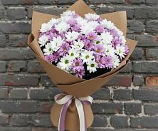 Букет цветов из:  Хризантемы в Сколково