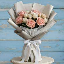 Букет цветов из:  Розы #REPLACE_PRED# Сколково