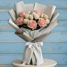 Букет цветов из:  Розы в Сколково