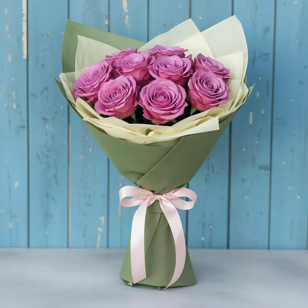 Букет Розы Фёрст Леди в Сколково