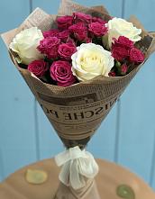 Букет цветов из:  Розы в Сколково