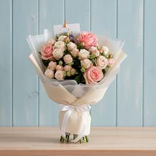 Букет цветов из:  Розы #REPLACE_PRED# Сколково