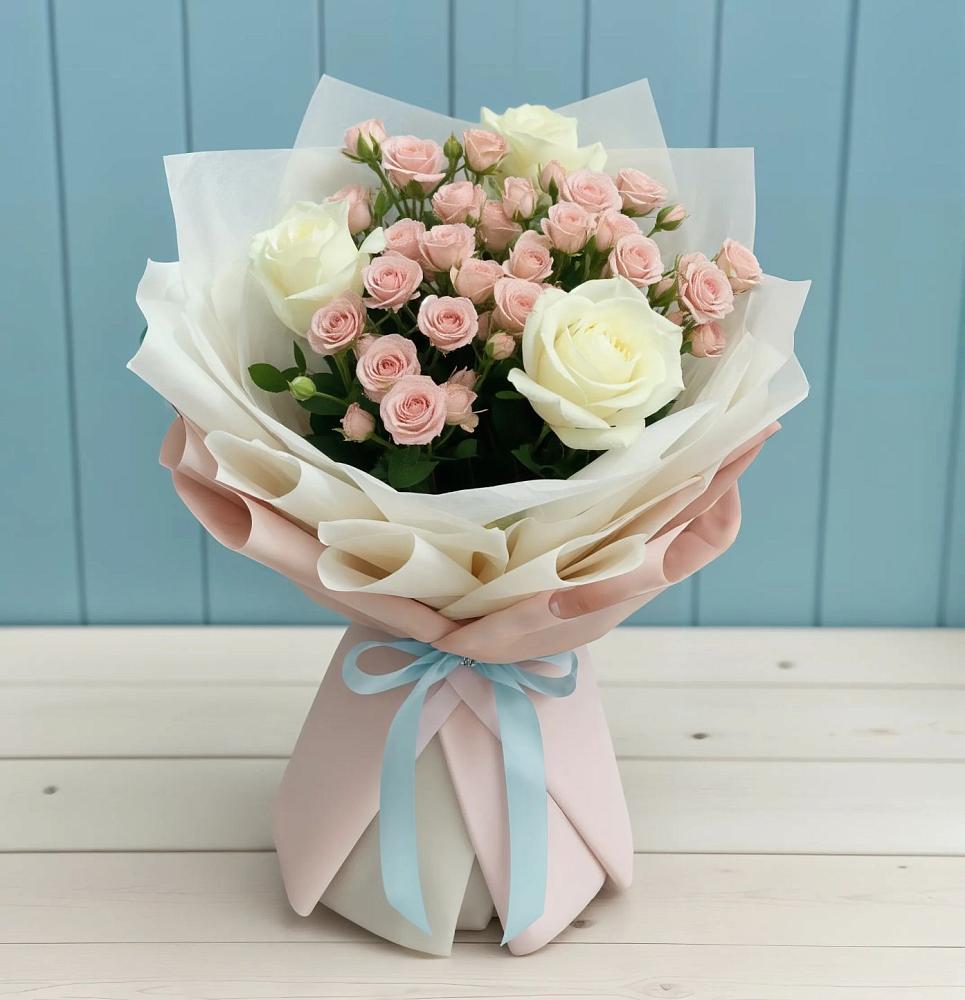 Букет цветов из: Розы в Сколково