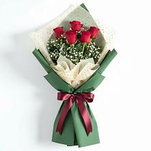 Букет цветов из:  Розы в Сколково