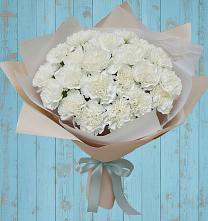 Букет цветов из:  Гвоздики в Сколково