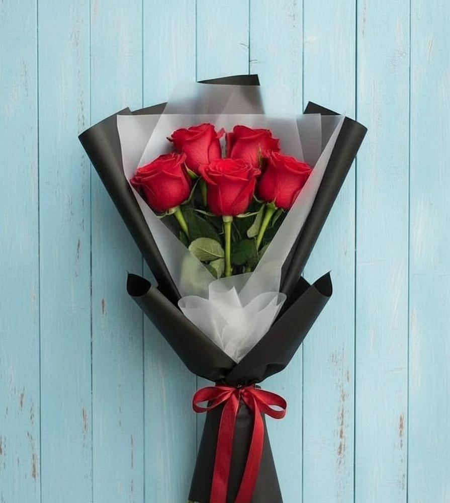 Букет цветов из: Розы в Сколково