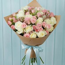 Букет цветов из:  Розы в Сколково